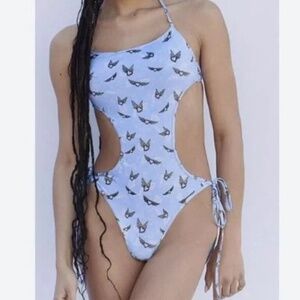 New! Victoria Secret Frankies Bikinis Amalia One Piece Swimsuit 31498